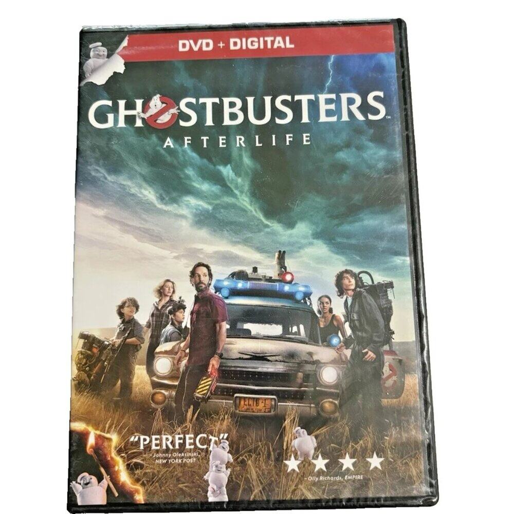 Ghostbusters: Afterlife (DVD, 2021) NEW + Digital